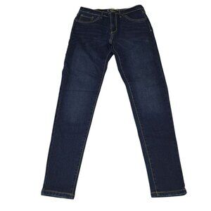 Levis 710 Super Skinny Jeans Blue Adjustable‎ Elastic Waist Demin Girls Size 14